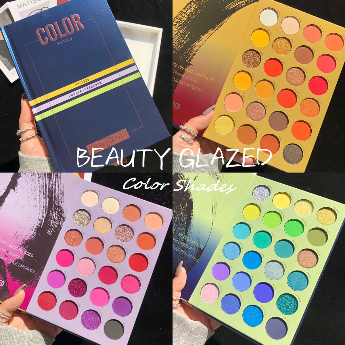72 Eyeshadow Colors Large Three Layer Makeup Palette