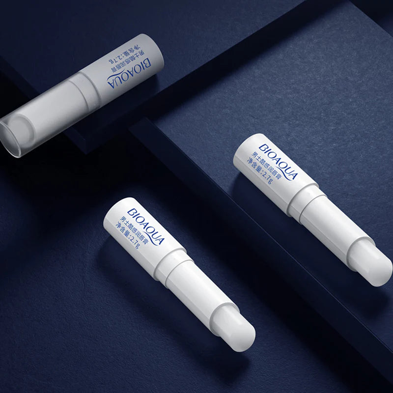 BIOAQUA Charming & Cool Ripping Lip Balm For Men - 2.7g