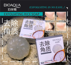 Bioaqua Exfoliating Baby Rice Soap 75g