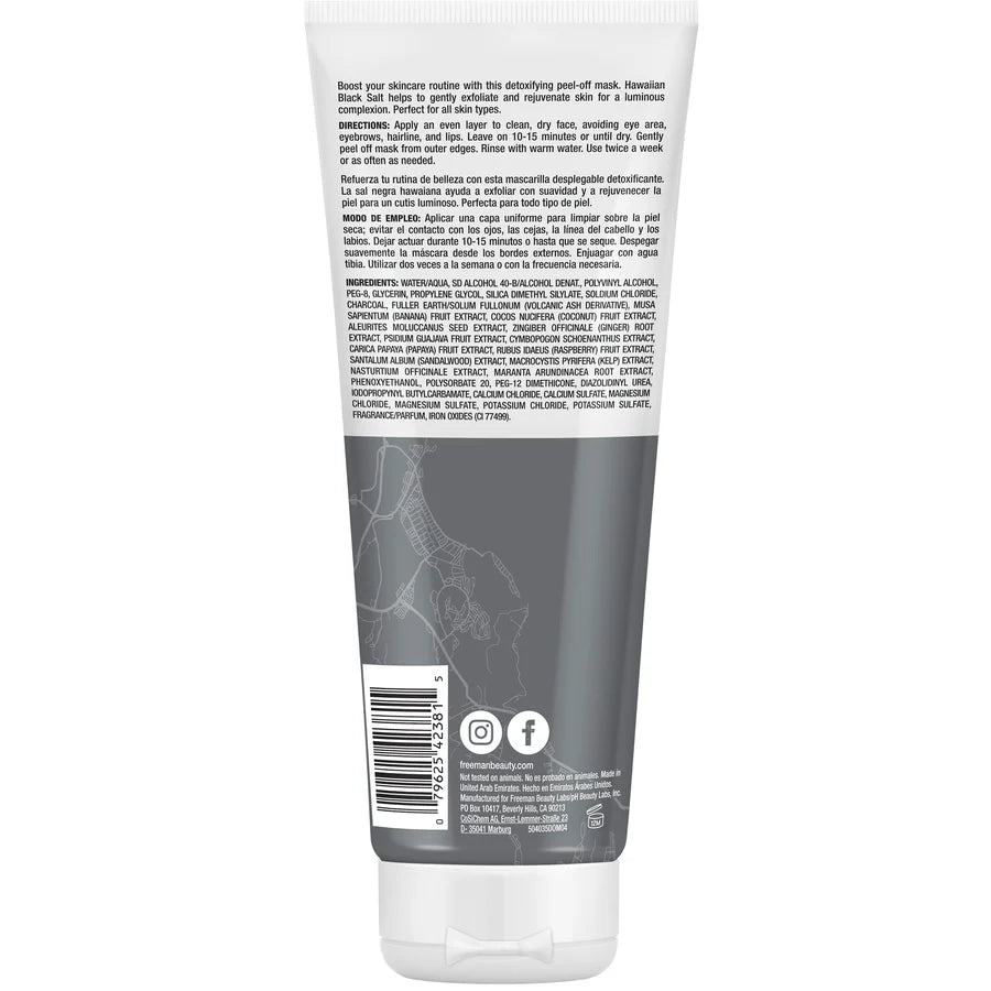 Freeman Exotic Blends Hawaiian Black Salt Peel Off Mask 75ml