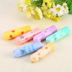 Cartoon Moisturize Colorless Lip Balm (6 Pcs) Set