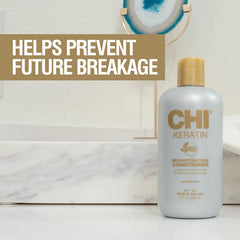 CHI Keratin Reconstructing Conditioner, Paraben Free, For All Hair Types -  355ml