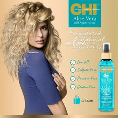 CHI Aloe Vera Curls Defined Humidity Resistant Leave in Conditioner -  177ml