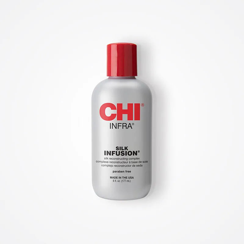 CHI Infra Silk Infusion Strengthen & Protect Leave-In Treatment, Sulphate & Paraben Free - 177ml