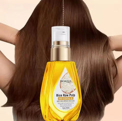 Bioaqua Rice Raw Pulp Hair Essential Oil - 70ml