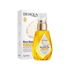 Bioaqua Rice Raw Pulp Hair Essential Oil - 70ml
