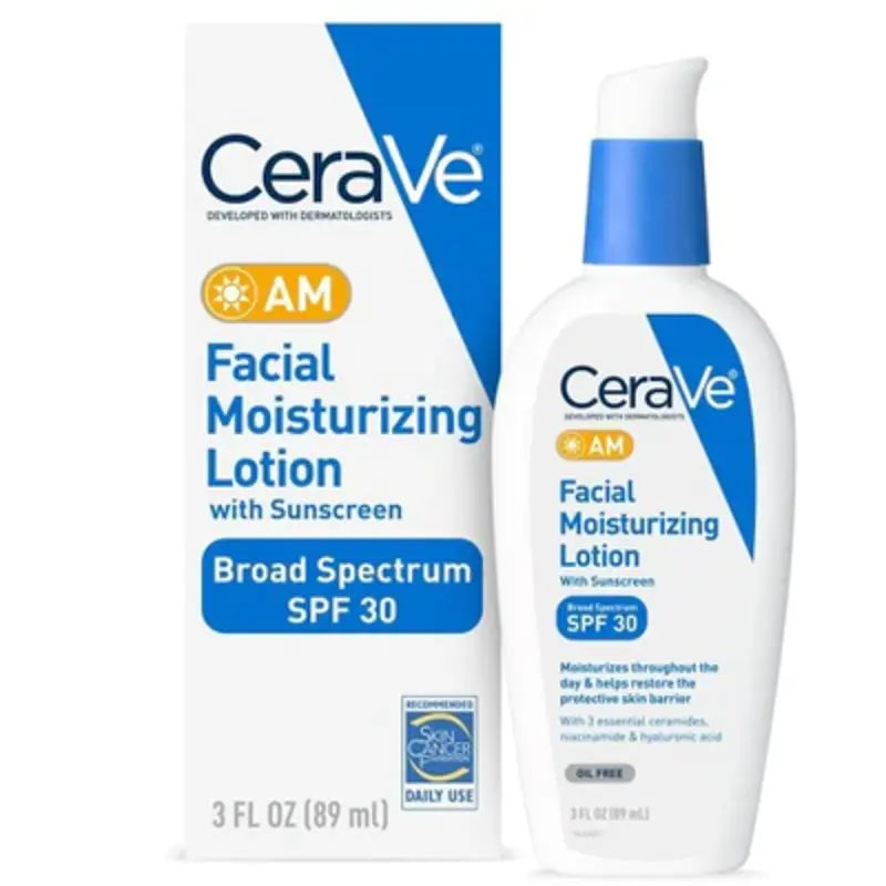 CeraVe AM Facial Moisturizing Lotion with Sunscreen - SPF 30 - 89ml