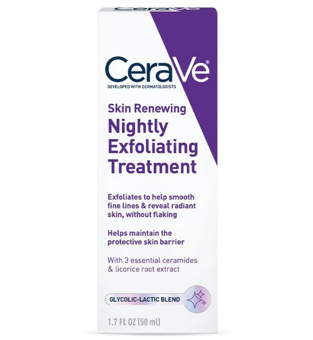 Original Cerave Nighty Exfoliating Treatment 50ml