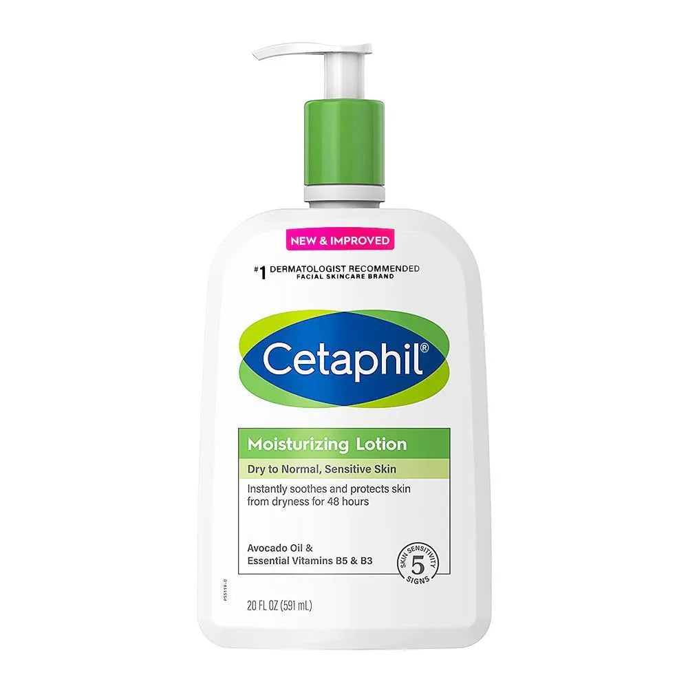Cetaphil Lotion Moisturizing Dry To Normal, For Sensitive Skin, 591ml