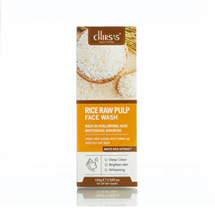Chirs's Rice Raw Pulp Face Wash 100g