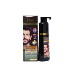 Chirs`s Professional Dark Brown Hair Color Shampoo With Argan Extract 200ml