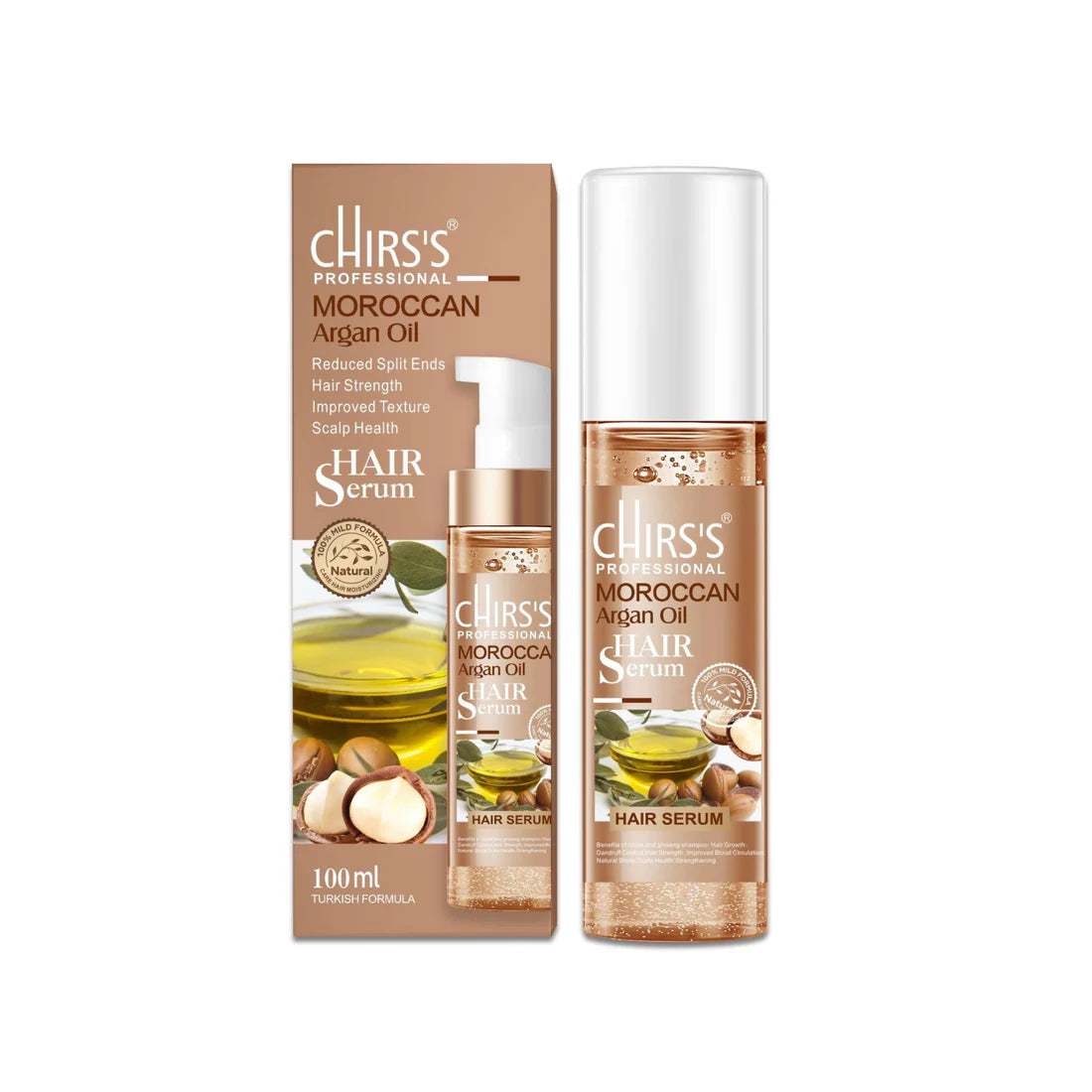 Chris's Professional Moroccan Argan Oil Hair Serum  - 100ml
