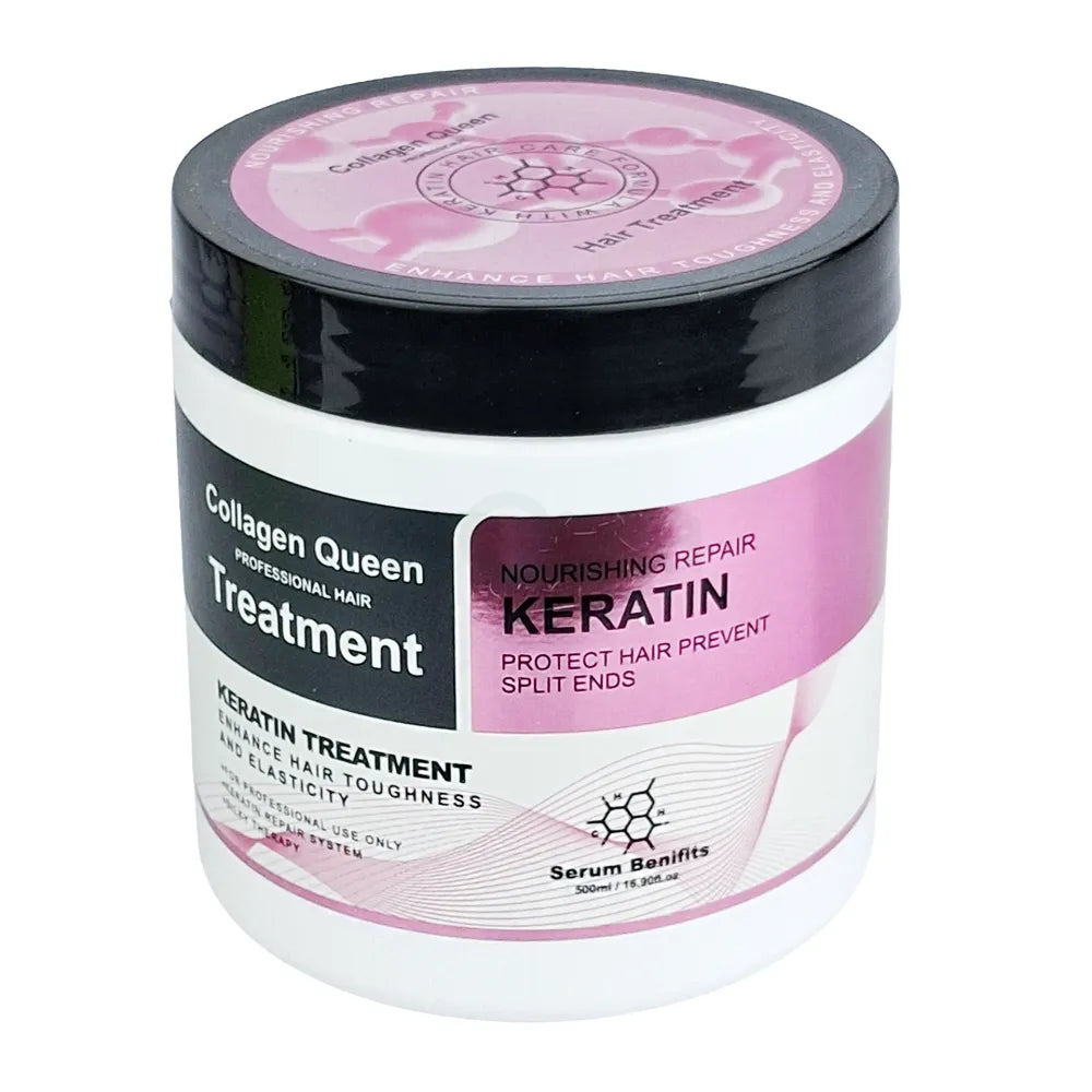 Original Collagen Queen Keratin Hair Treatment Mask Pink - 500ml