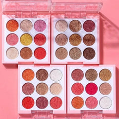 Colorina Pro-Artist Sakura Mousse 9 color Eyeshadow Palette