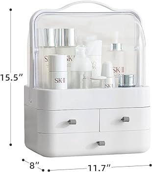 Cosmetic Organizer With Drawer