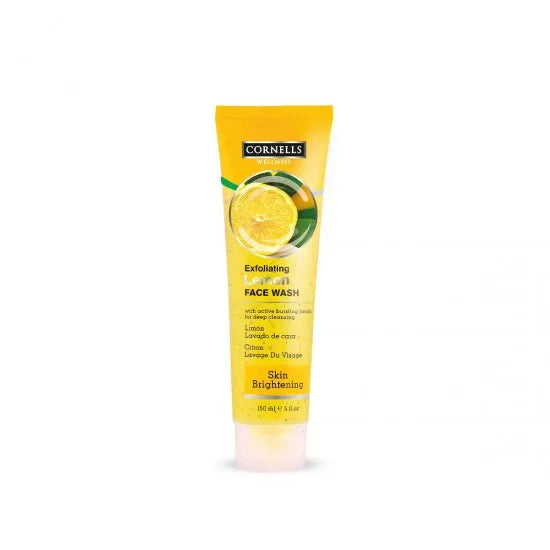 Cornells Wellness Exfoliating Lemon Face Wash 150ml