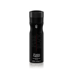 Creation Lamis Pure Black Fragrance Body Spray for Men - 200ml
