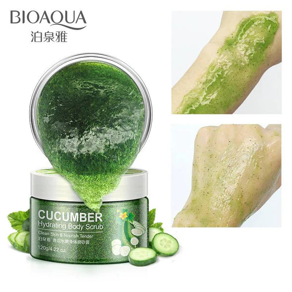 Bioaqua Cucumber Tender Moisturizing Body Scrub 120gm