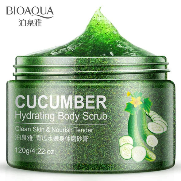 Bioaqua Cucumber Tender Moisturizing Body Scrub 120gm