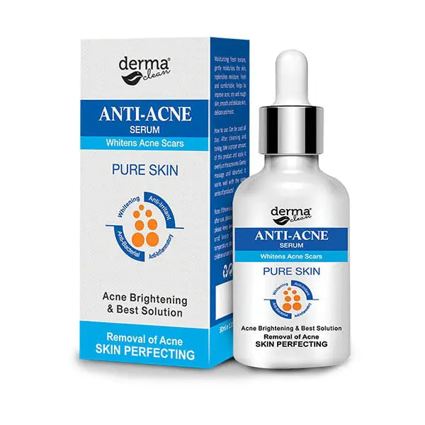 Derma Clean Anti Acne and Whitening Serum 30ml – Ameena.pk™️