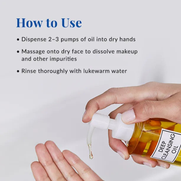 DHC's 'Deep Cleansing Oil' Cleans the Skin of Dirt and Debris 200ml