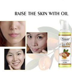 DISAAR 100% Natural Argan Oil Moisturizing Skin Massage body Oil 100ml