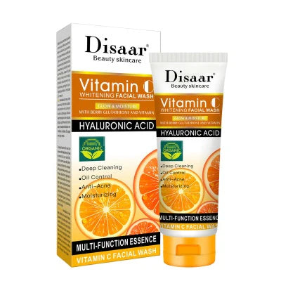 DISAAR Deep Cleansing Whitening Vitamin C Face Wash 100ml