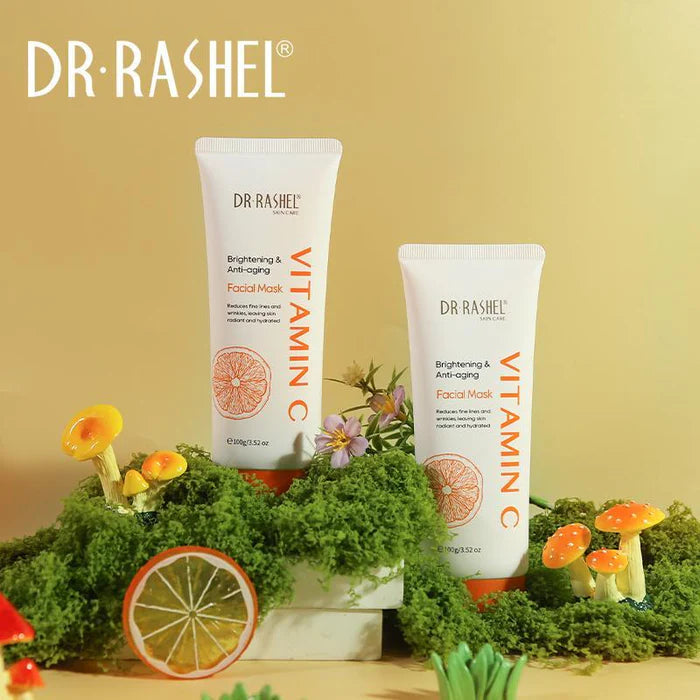 DR.Rashel Vitamin C Brightening & Anti-aging Facial Mask - 100g