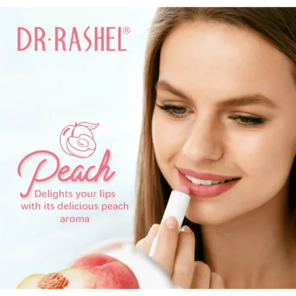 Dr Rashel Plumping & Hydrating Peach Lip Balm - 10g