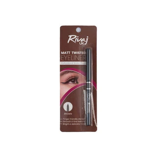 Rivaj Matt Twist Eyeliner in Brown