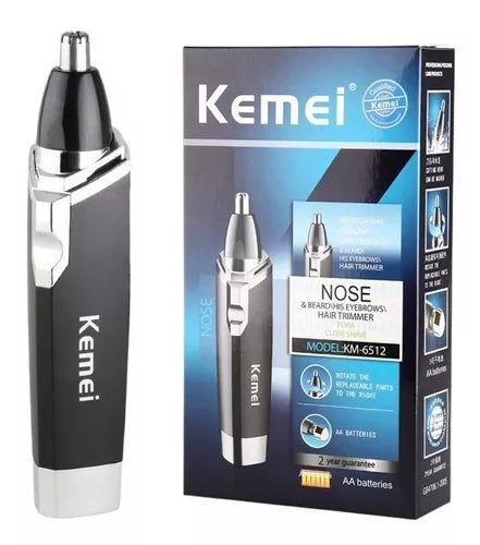 Kemei KM-6512 Fashion Electric Shaving Nose Hair Trimmer