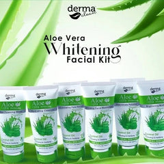 Derma Clean Aloe Vera Whitening Facial Kit - 6 pcs