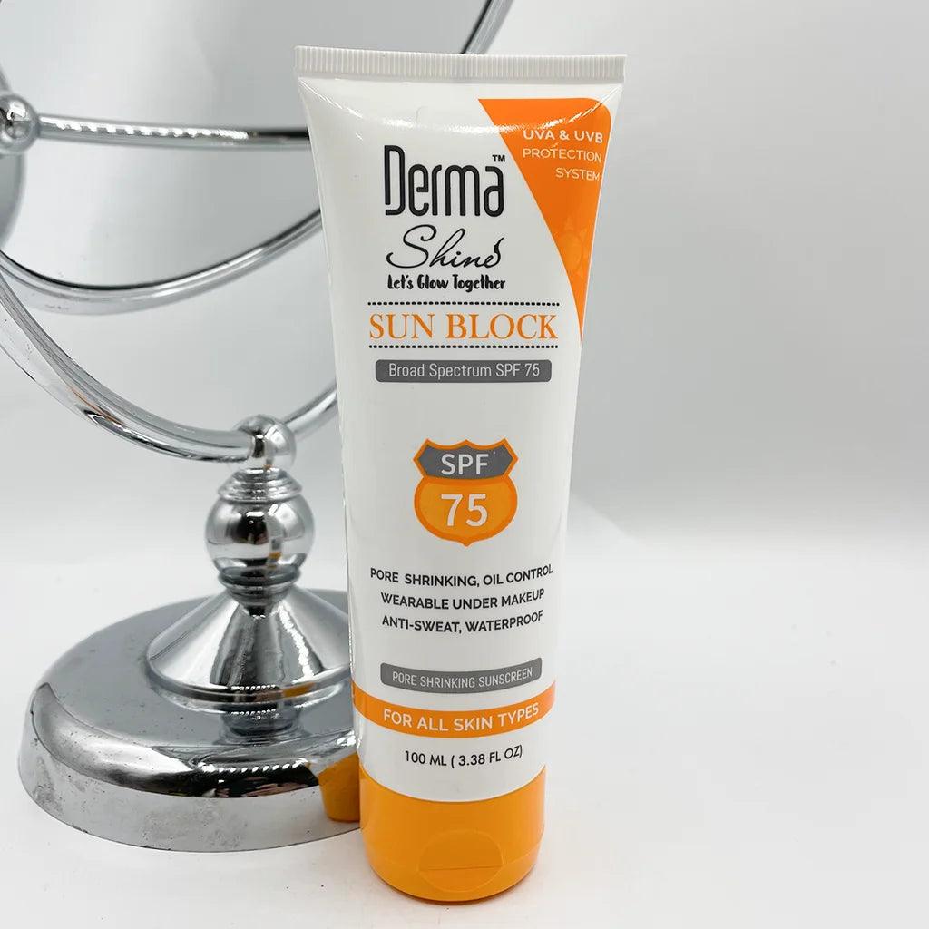 DERMA SHINE SUNBLOCK