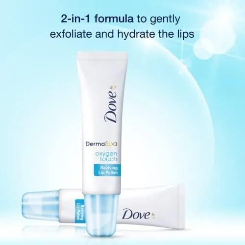 Dove Dermaspa Reviving Lip Polish With Oxygen Touch 10ml