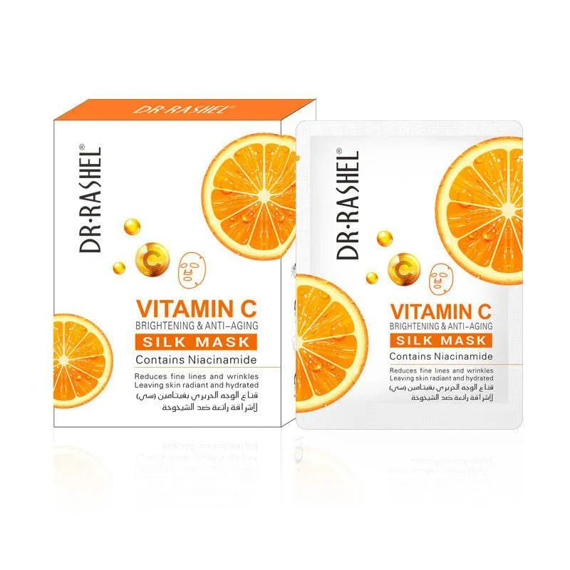 Dr.Rashel Vitamin C Brightening & Anti-Aging Silk Mask