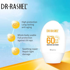 Dr Rashel Anti Aging Moisture Sun Cream SPF 60 – 60g