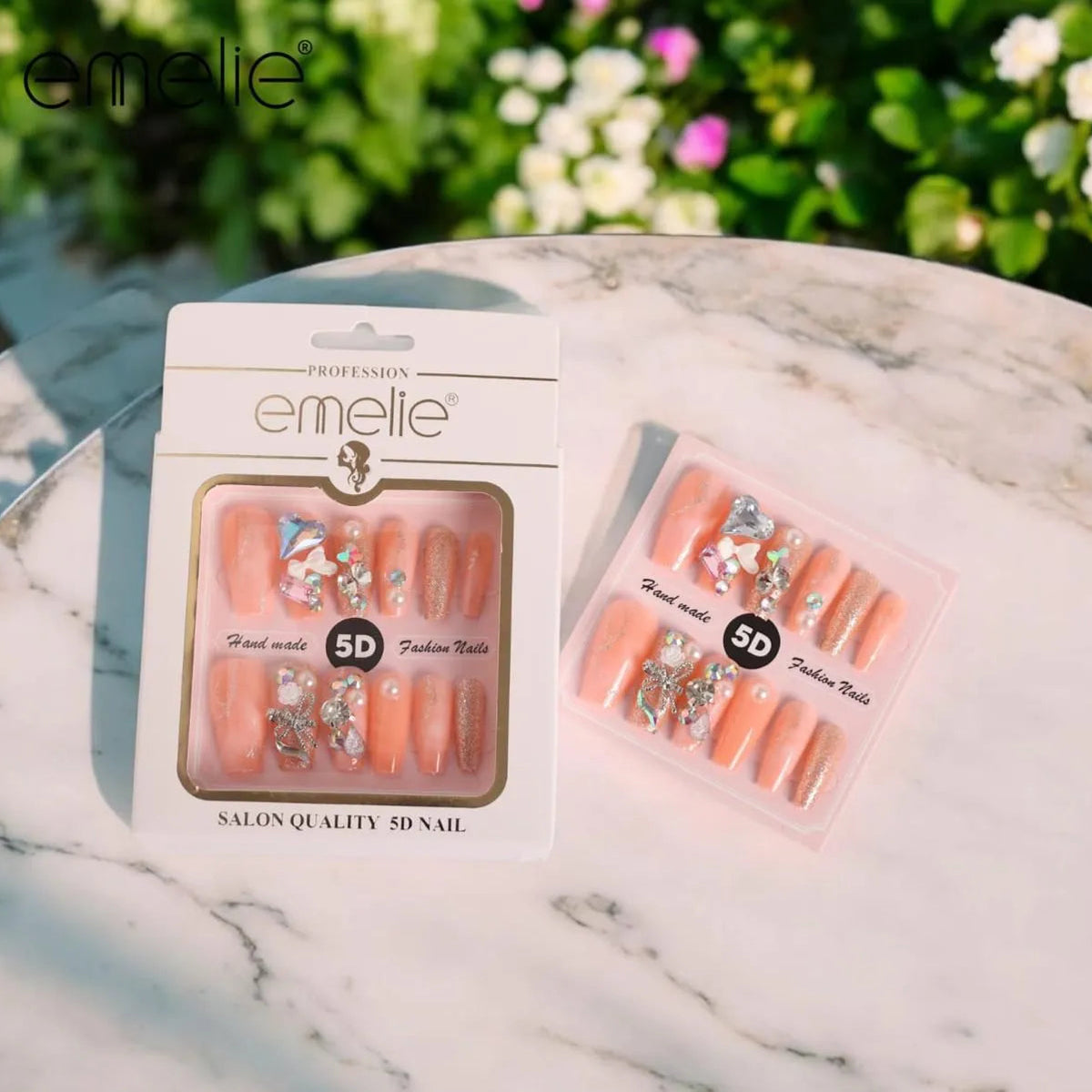 Emelie 5D Salon Quality Nails