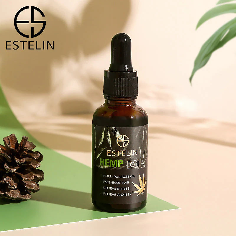 Estelin Multi purpose Face Body & Hair Hemp Oil - 30ml