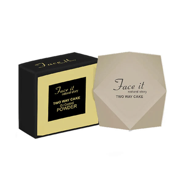 Face it Natural Story Two Way Cake Face Powder