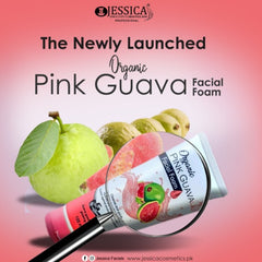 Jessica Organic Pink Guava Facial Foam, 125ml