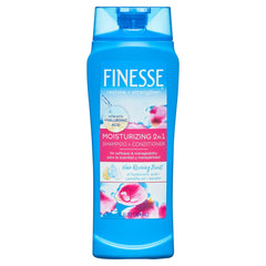 Finesse Restore + Strengthen Moisurizing 2-In-1 Shampoo & Conditioner, 384ml