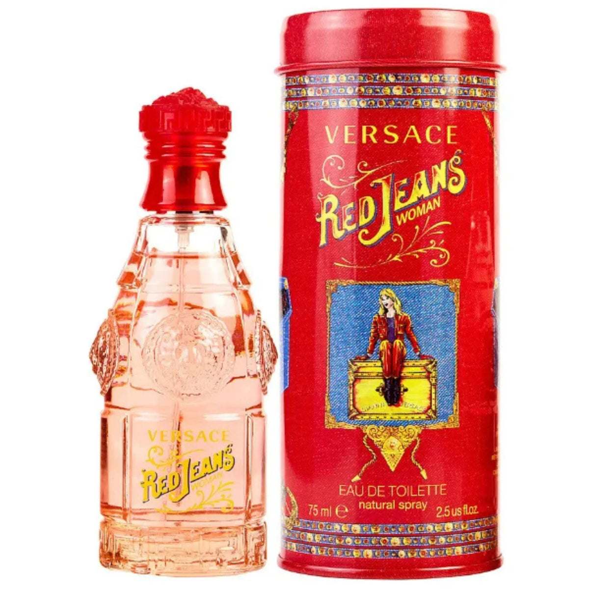 Red Jeans By Versace For Women Eau De Toilette - 75ml