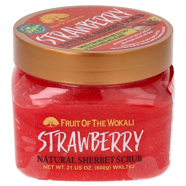 Fruit of Wokali Strawberry Natural Sherbet Scrub 600g