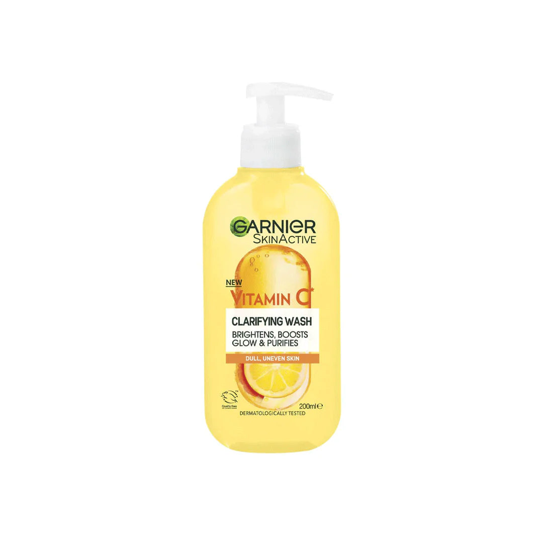 Garnier Vitamin C Clarifying Wash for Dull Uneven Skin 200ml