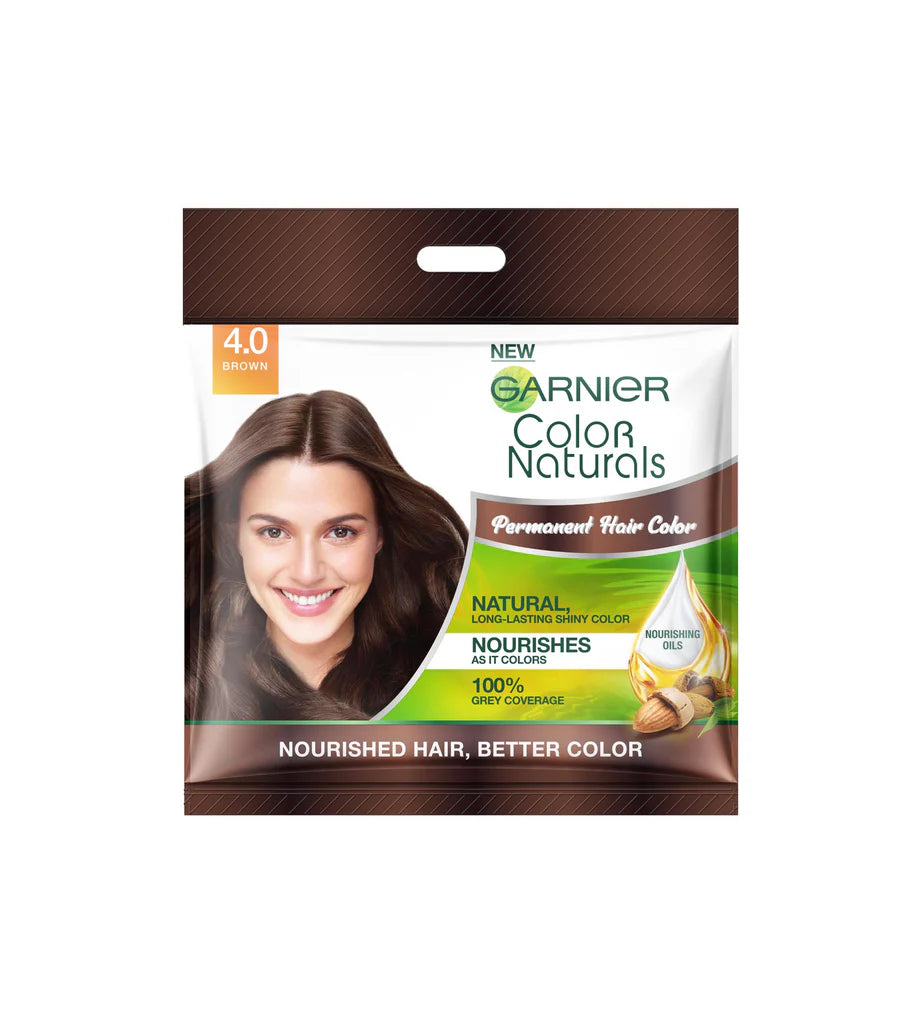 Garnier Color Naturals Shade 4 Brown Hair Color