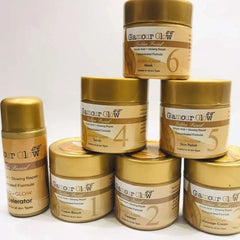 Glamour Glow Gold Facial Kit 7 in 1 – Professional Facial Kit 100ml