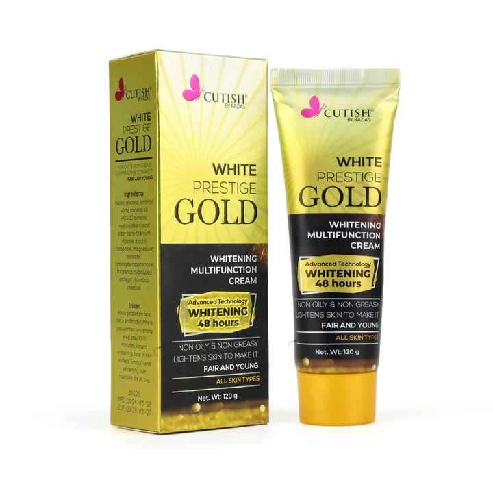 Cutish Gold Instant Whitening Cream 120g