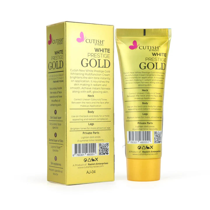 Cutish Gold Instant Whitening Cream 120g