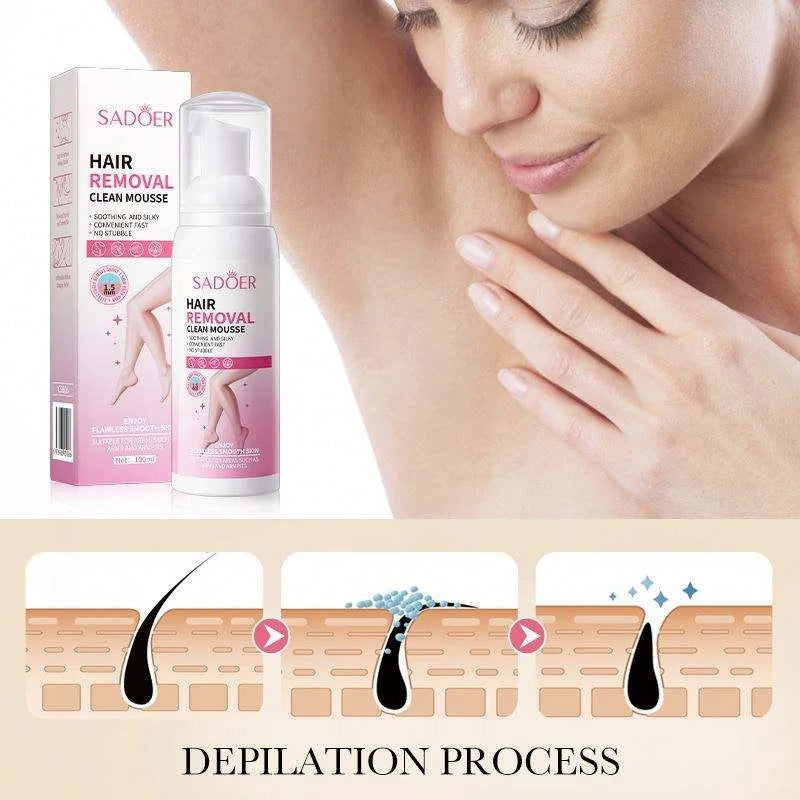 Sadoer Hair Removal Mousse or Hair Removal Mousse Foam 100ml