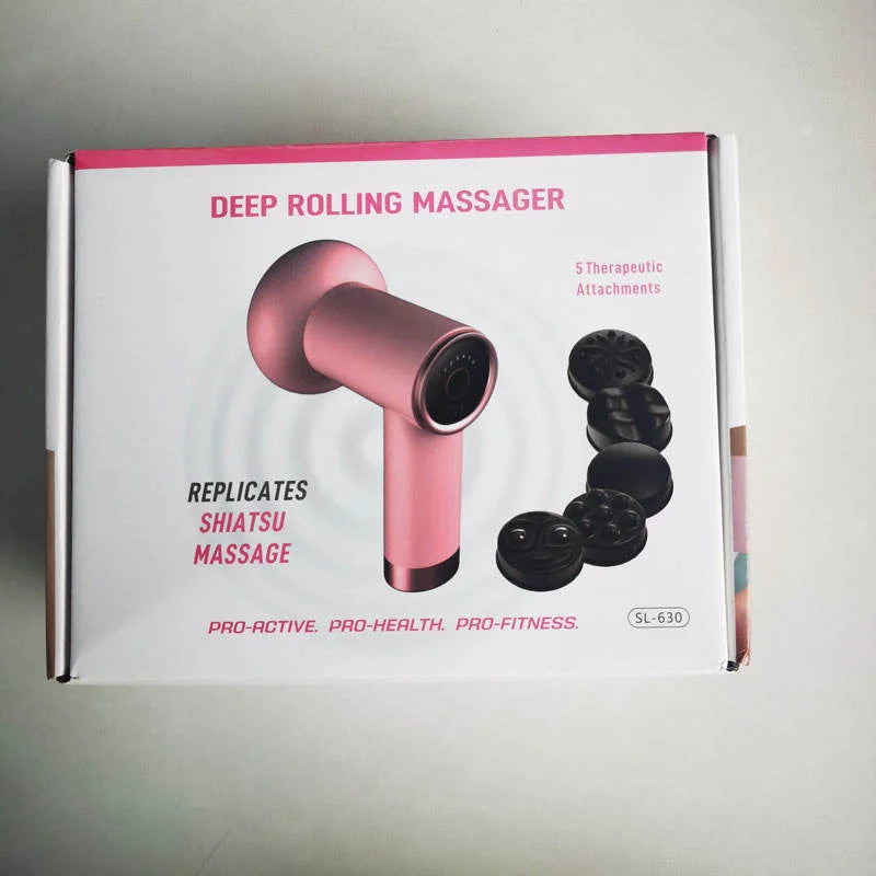 Kneading Mechanical 5 in 1 Deep Rolling Massager